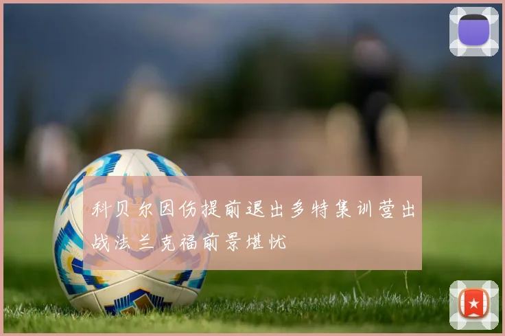 科贝尔因伤提前退出多特集训营出战法兰克福前景堪忧